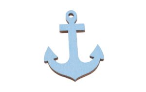 Hobbyfun Streuteile Anker 4.5 cm, 2 Stück