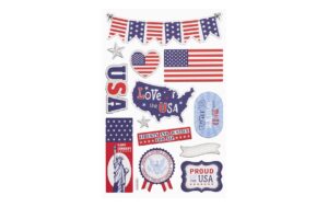 Hobbyfun Sticker, 14 x 21 cm USA