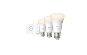 Philips Hue White E27 3er Starter Set inkl. DimmerSwitch 3x1050lm 75W