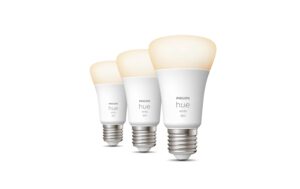 Philips Hue White E27 Dreierpack 3x800lm 60W