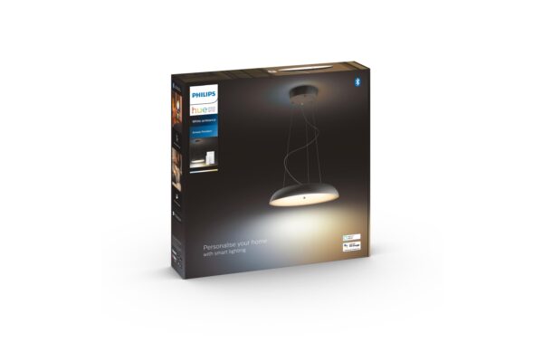 Philips Hue White Amb. Amaze Pendelleuchte schwarz 3000lm inkl. Dimmschalter