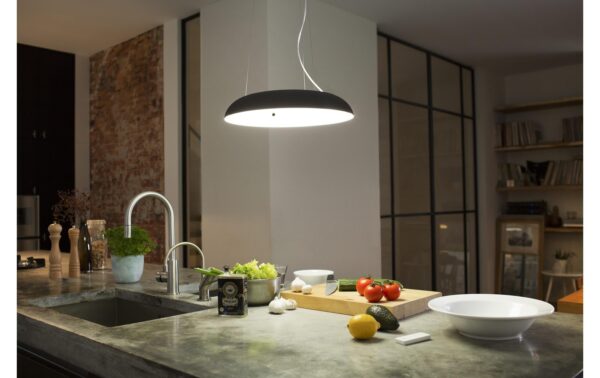 Philips Hue White Amb. Amaze Pendelleuchte schwarz 3000lm inkl. Dimmschalter