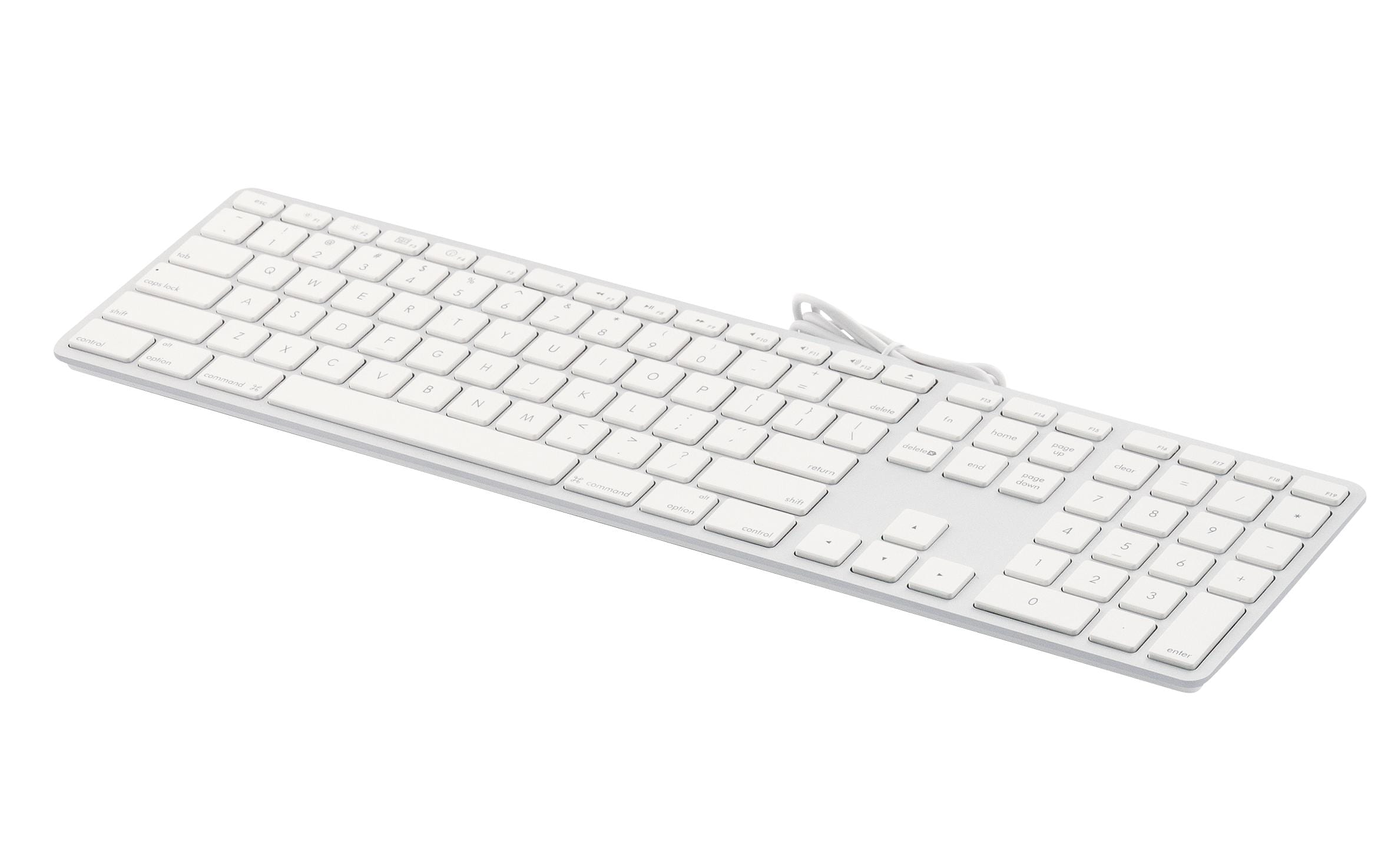 1238916_1 - Mediatech LMP USB Tastatur KB-1243, US-Layout, Zahlenblock, 110 Tasten, 2x USB