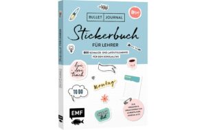 EMF Stickerbuch Bullet Journal für Lehrer 800 Sticker