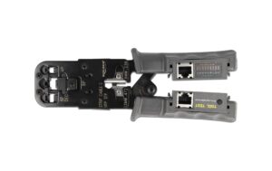 Delock Crimpzange Abisolierer&Netzwerktest. 8P(RJ45) oder 6P(RJ12/11),6P DEC,4P(RJ10)