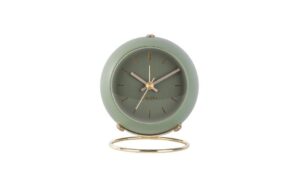 KARLSSON Wecker Globe, Grün 9.5 x 10.5 x 7 cm Exkl. 1 x AA Batterien