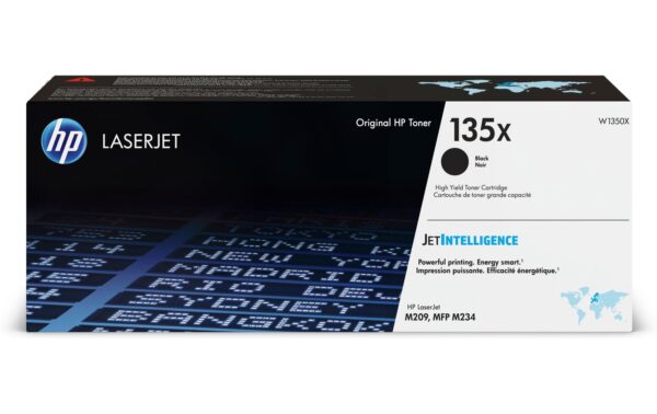 HP Toner 135X - Black (W1350X) Seitenkapazität ~ 2'400 Seiten