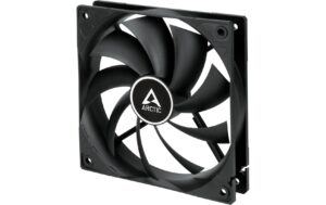 Gehäuselüfter Arctic Cooling F12 Black 120x120x25mm, 12V, 23dBA kaufen Schweiz | Mediatech.ch