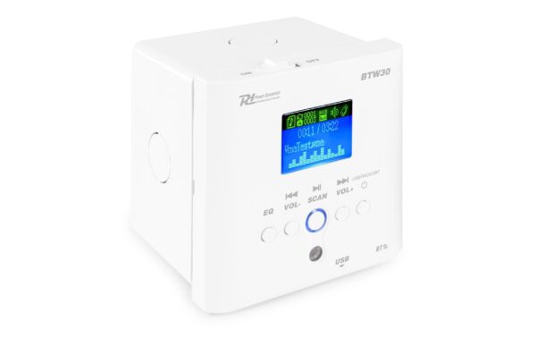 1246020_2 - Mediatech Power Dynamics BTW30 Audio Player, einbau, 2x15W, BT