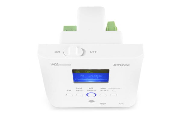 1246020_5 - Mediatech Power Dynamics BTW30 Audio Player, einbau, 2x15W, BT