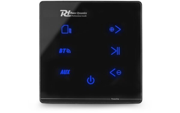 1246029 - Mediatech Power Dynamics PL-A100B Wand-Einbauverstärker 4x 25W BT, schwarz kaufen Schweiz | Mediatech.ch