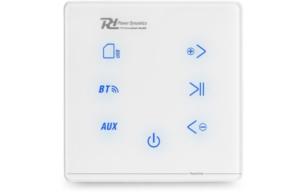 Power Dynamics PL-A50W Wand-Einbauverstärker 2x 25W BT, weiss kaufen Schweiz | Mediatech.ch