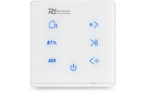 Power Dynamics PL-A100W Wand-Einbauverstärker 4x 25W BT, weiss