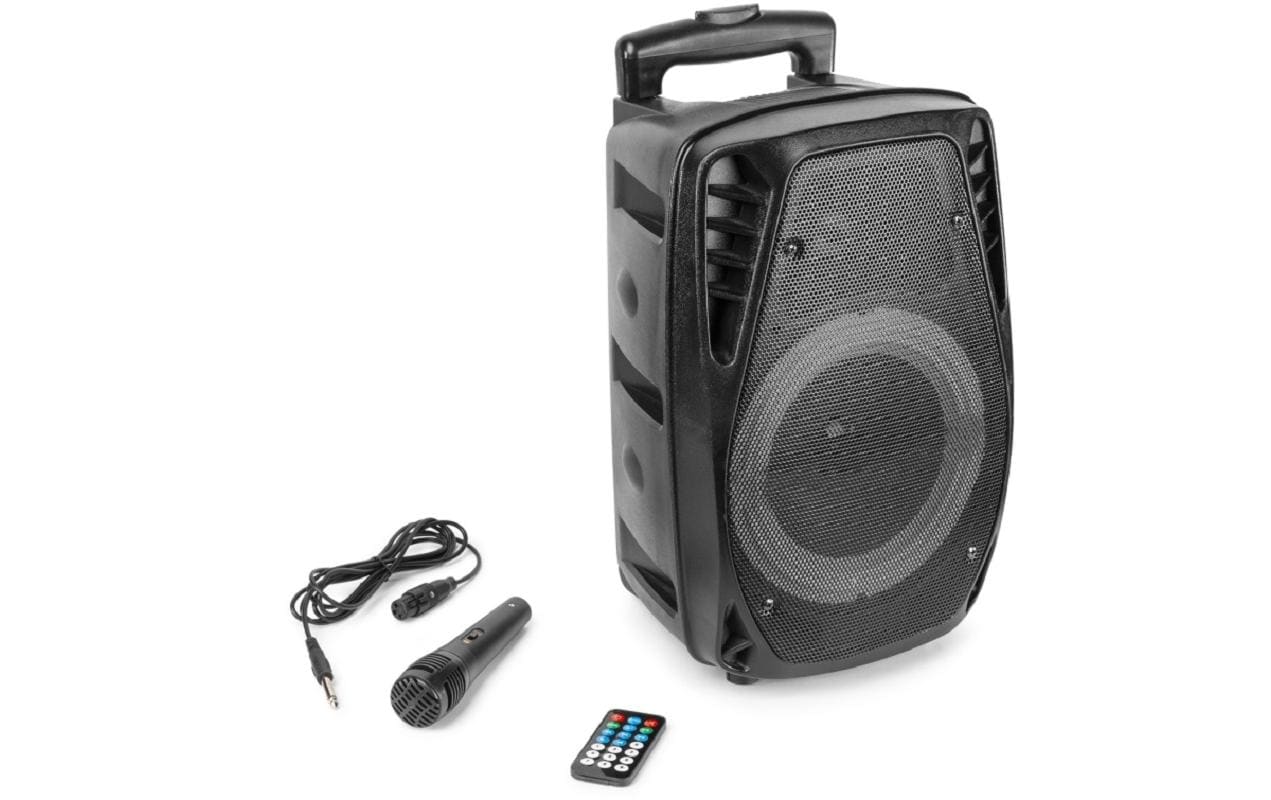1246042 - Mediatech Fenton FT8LED-MK2 Portabler Lautsprecher 8 300W, Akku, LED kaufen Schweiz | Mediatech.ch