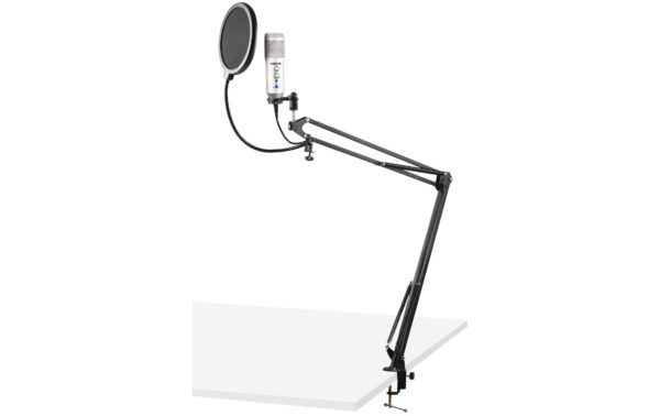 Vonyx CMS320T USB-Mikrofon, Tischarm, Popfilter, silber kaufen Schweiz | Mediatech.ch