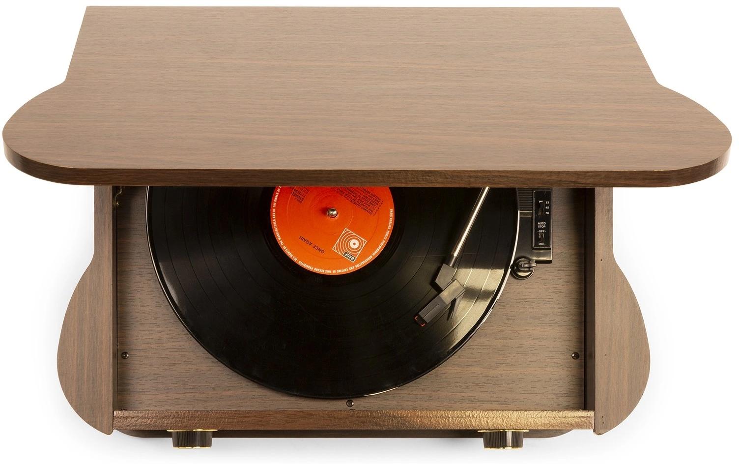 1246105_7 - Mediatech Fenton MemphisDW Plattenspieler Vintage, DAB+, Holzoptik