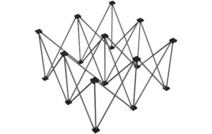 Power Dynamics D750252 System-Faltfüsse 1x1m schwarz 60cm kaufen Schweiz | Mediatech.ch