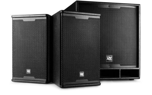 1246195 - Mediatech Power Dynamics PDCS1200 PA-Lautsprechersystem 12 Sub & 2x6.5 Tops
