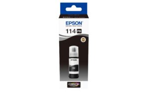 1246257 - Mediatech Tinte Epson Nr. 114, C13T07B140,Phot.Black 70 ml, für EcoTank ET-8500/8550