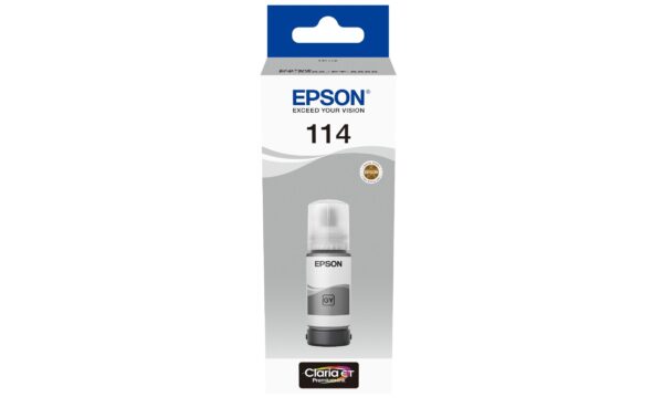 1246261 - Mediatech Tinte Epson Nr. 114, C13T07B540, Gray 70 ml, für EcoTank ET-8500/8550