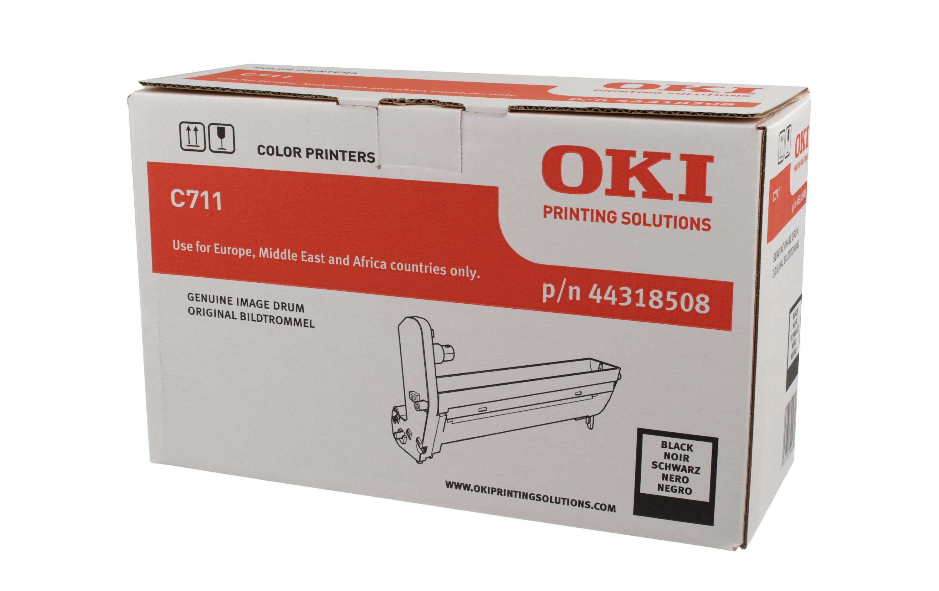 124693 - Mediatech OKI Bildtrommel 44318508, f. C711 Serie, bl 20'000 Seiten (Image Drum), ISO/IEC 19798