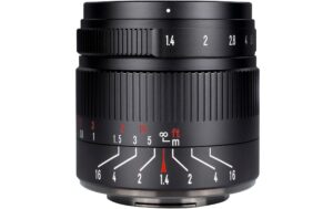 7Artisans 55 mm F1.4 MKII Fuji X-Mount