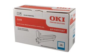 OKI Bildtrommel 44315107, f.610 Serie, cyan 20'000 Seiten (Image Drum), ISO/IEC 19798