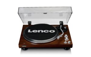 Lenco L-92, Plattenspieler, Walnuss Riemenantrieb, 33/45 RPM, USB