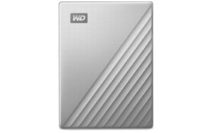 WD My Passport Ultra for Mac 5TB Silber USB 3.0 Type-C, 2.5'', 21 mm, 256-bit