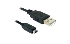 Delock USB-mini-Kabel 1.5m A-Mini4P, USB2, Schwarz Mini 4Pin Hirose Stecker kaufen | Mediatech.ch