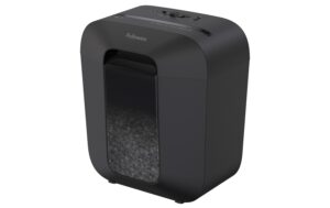 Fellowes Aktenvernichter LX25M 6 Blatt, 11.5 Liter, Mini-Cut, P-4