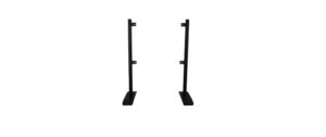 Premium Tischfuss, schwarz, Metall Twin 100 max. 136 kg