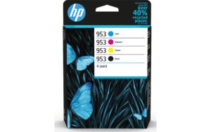 HP Combopack Nr. 953 - (6ZC69AE) 4er-Pack Schwarz, Farben