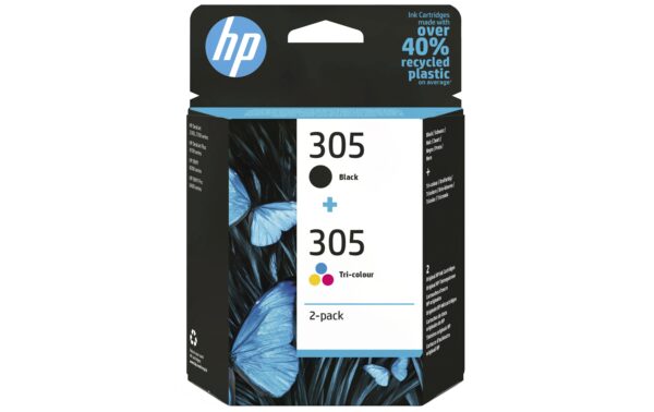 1249036 - Mediatech HP Inc. HP Combopack Nr. 305 - (6ZD17AE) 2er-Pack Schwarz, Farbe kaufen | Mediatech.ch
