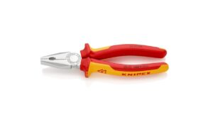 Knipex Kombizange isoliert mit Mehrkomp.-Hüllen VDE-geprüft verchromt 200 mm kaufen | Mediatech.ch