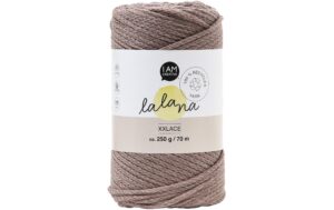 lalana Wolle Xxlace coffee 200 g, ca 100 m