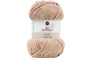 lalana Wolle Comfort beige 100 g, ca. 160 m