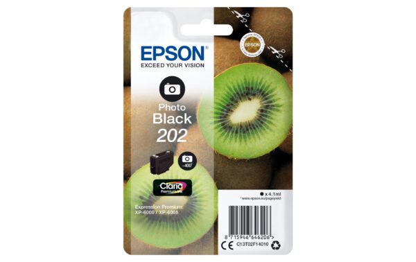 1250284 - Mediatech Tinte Epson C13T02F14010 Photo Black 4.1ml 400S.,Expression Premium XP-6000,6005,6100