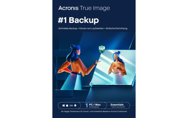 True Image Essentials ESD, Subscription, 1yr, 1 PC