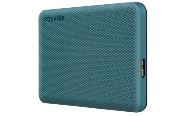 1251897 - Mediatech Toshiba Canvio Advance 1TB Grün USB 3.2, 2.5, 14mm, inkl. Backup Software