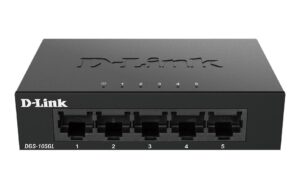 D-Link DGS-105GL/E: 5Port Switch, 1Gbps Metalgehäuse, ext. NT, lüfterlos kaufen Schweiz | Mediatech.ch