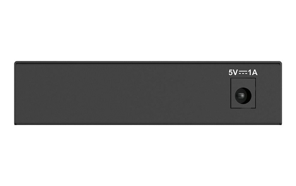 1252254_1 - Mediatech D-Link DGS-105GL/E: 5Port Switch, 1Gbps Metalgehäuse, ext. NT, lüfterlos