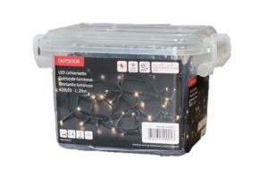 Dameco LED Outdoor LK L: 25m, 420 LED, warm weiss