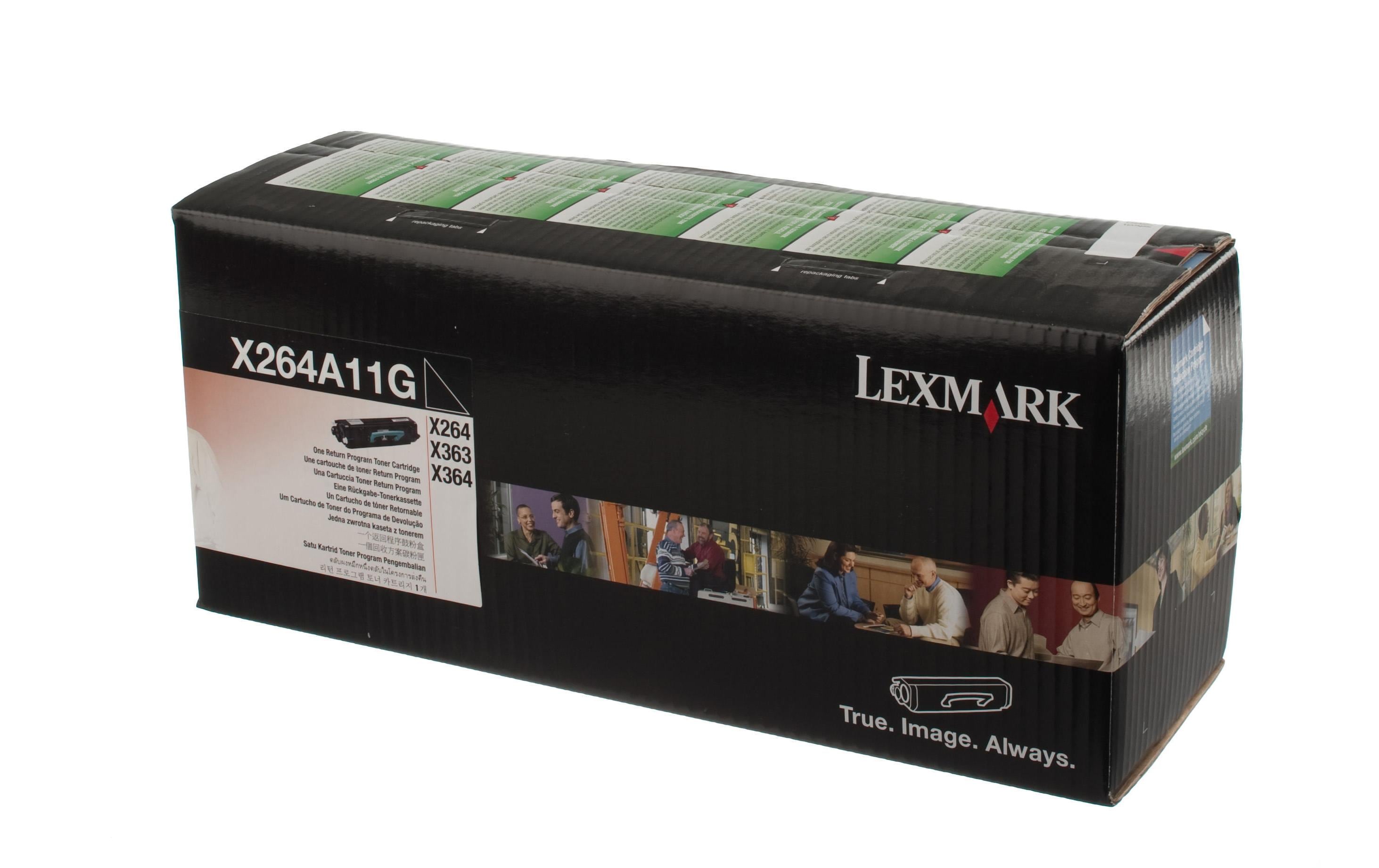 Lexmark Rückgabe-Tonerkassette X264A11G, schwarz x264/263/364, 3000 Seiten kaufen | Mediatech.ch