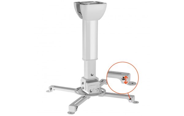 1253578_7 - Mediatech Celexon MultiCel4060Pro W, weiss Universaldeckenhalterung,40-60cm, bis 15Kg