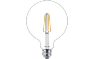 Philips MASTER VLE LEDBulb 5,9-60W E27 927 G120 klar Glas DIM IP44