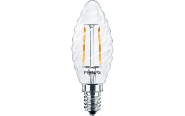 Philips CorePro LEDCandle 2-25W E14 827 ST35 klar Glas IP44 kaufen Schweiz | Mediatech.ch