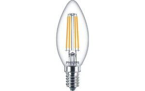 1253995 - Mediatech Philips CorePro LEDCandle 6,5-60W E14 827 B35 klar Glas IP44