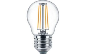 Philips CorePro lustre 4,3-40W P45 E27 klar Glas IP44