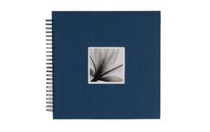 Dörr Spiralalbum Unitex Blau 34 x 34 Bildfor 34 x 34 cm, 20 Blätter | 40 Seiten